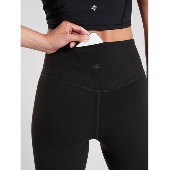 NWT Athleta Ultra High Rise Elation Tight Black - Picture 3 of 4